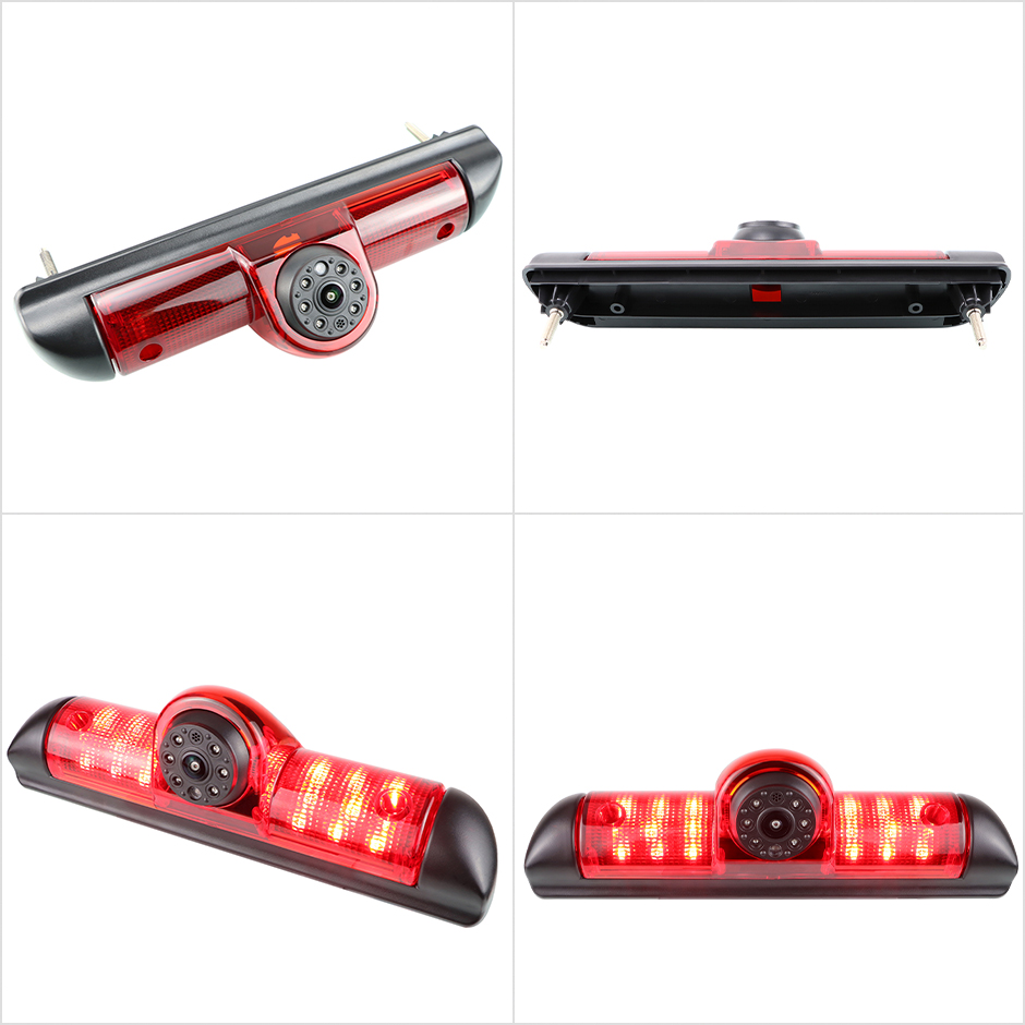 OEM kamera v tretji zavorni luči z vgrajeno IR osvetlitvijo – odlična vidljivost ponoči.