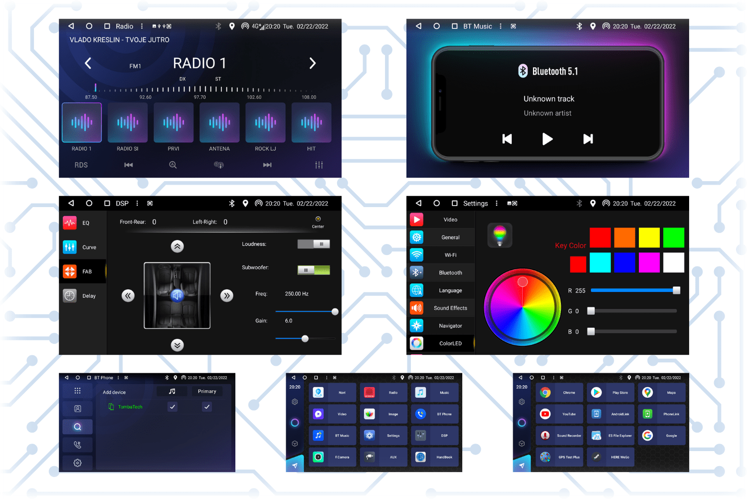 Radio-Tomba-funkcije-avtoradio-meni