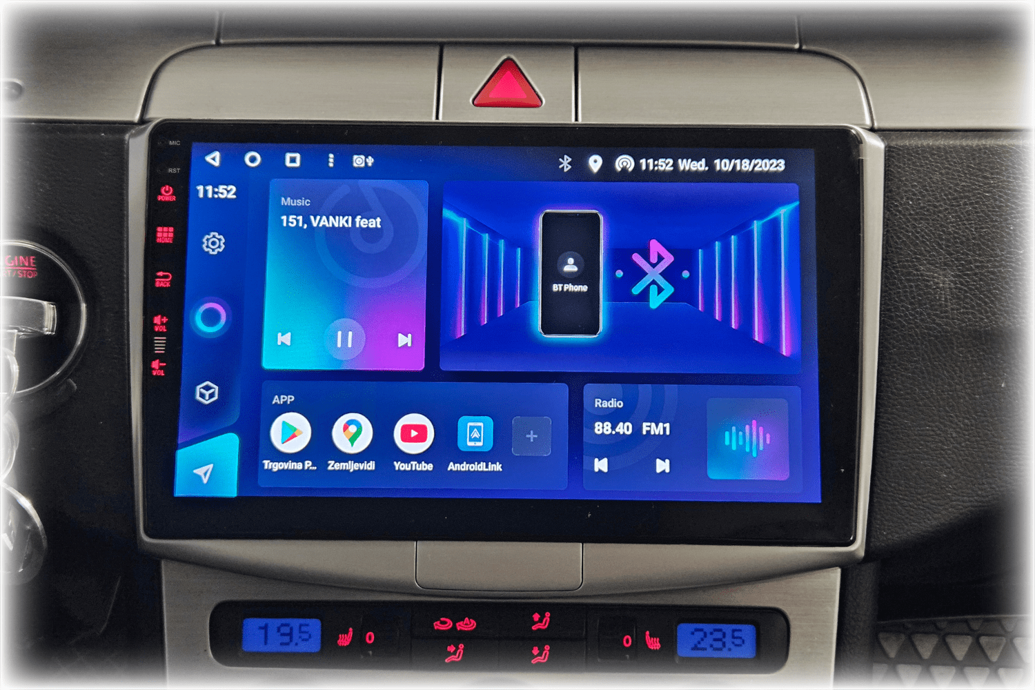 Radio Tomba VW Passat B6 B7 10inch-min