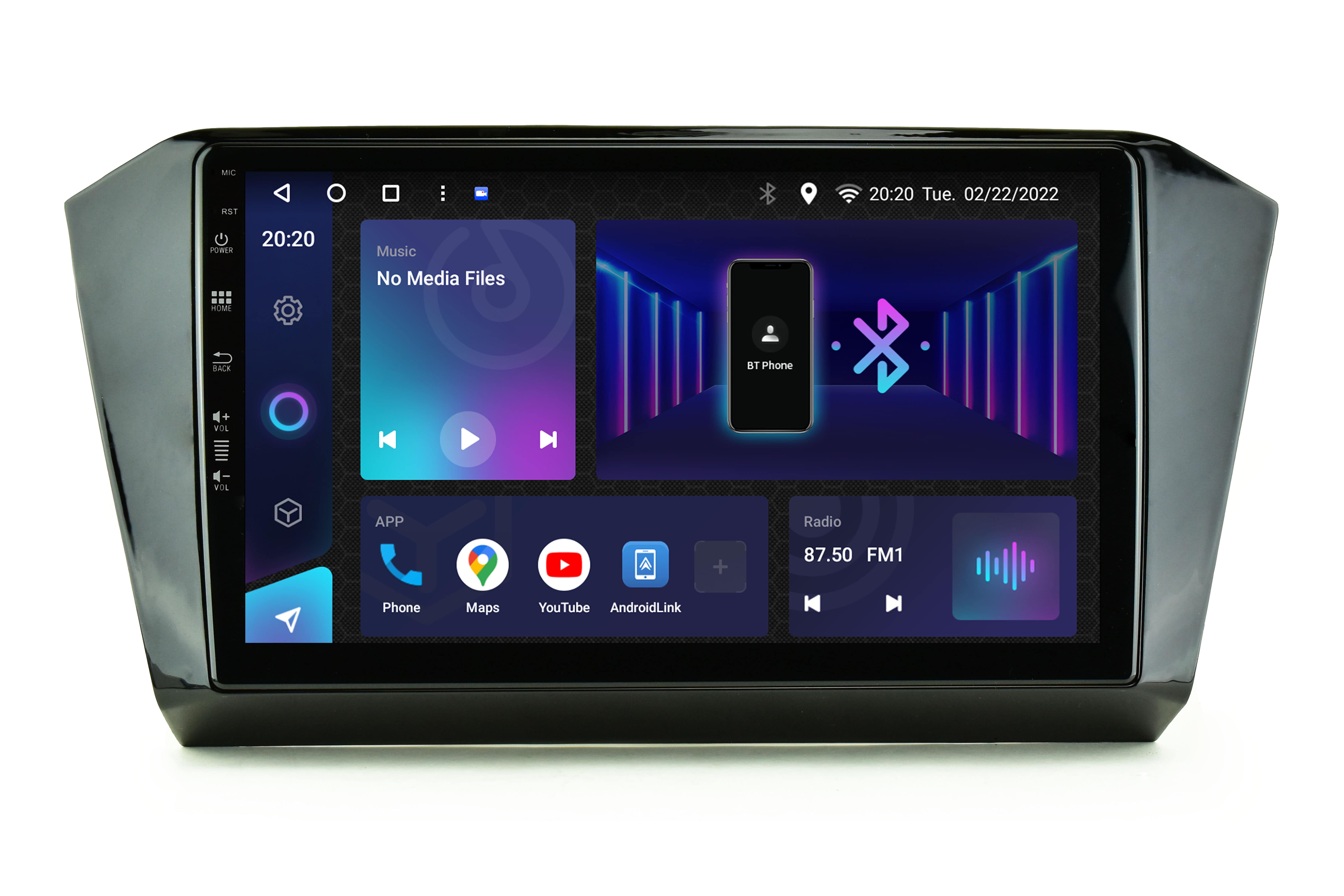 Radio Tomba VW Passat B8 Avtoradio android tipske oblike za VW Passat B8