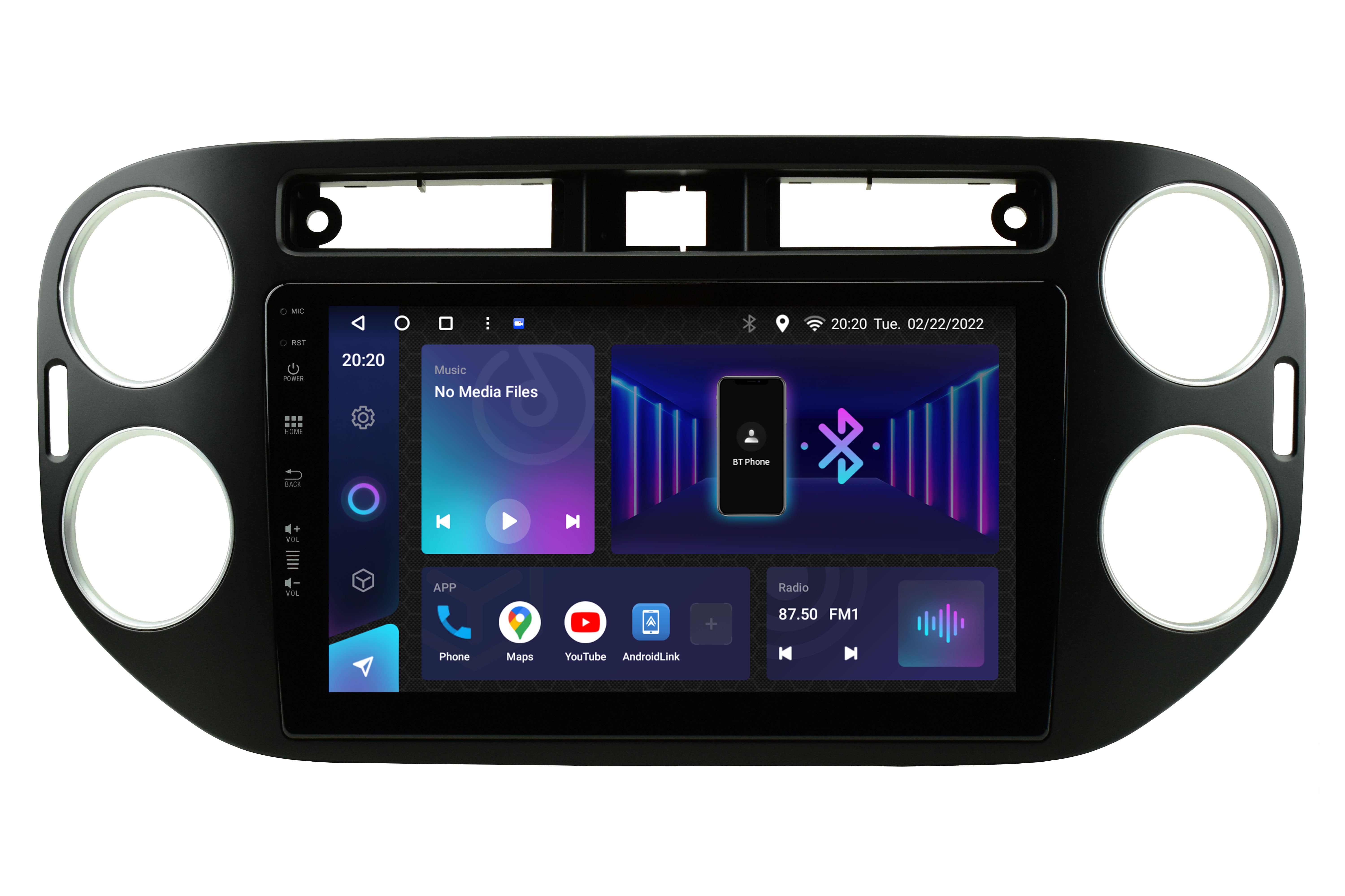 Radio Tomba VW Tiguan Avtoradio android tipske oblike za VW Tiguan