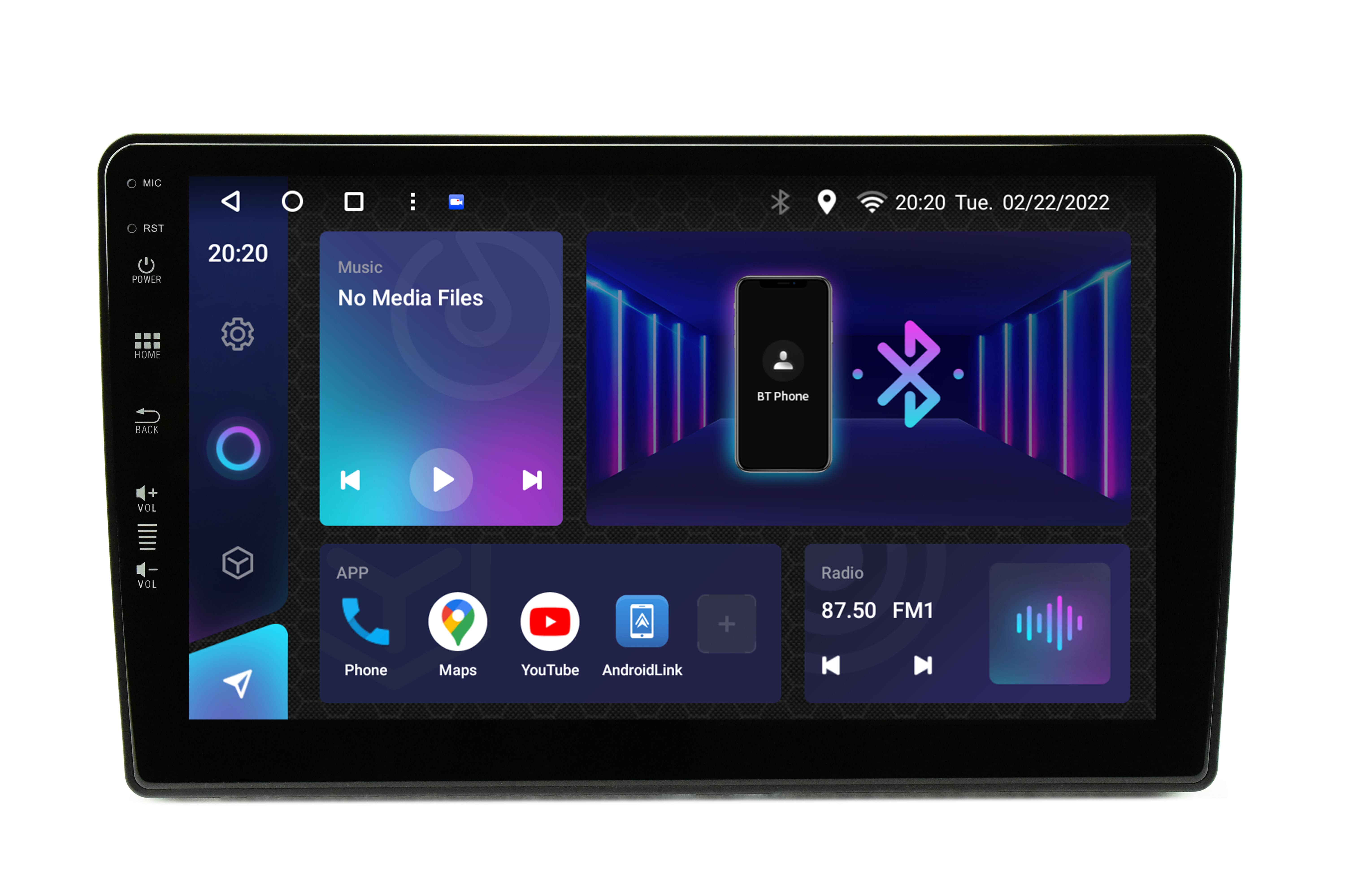 Radio Tomba VW Touareg MK1, VW Multivan T5 Avtoradio android tipske oblike za VW Touareg MK1, VW Multivan T5
