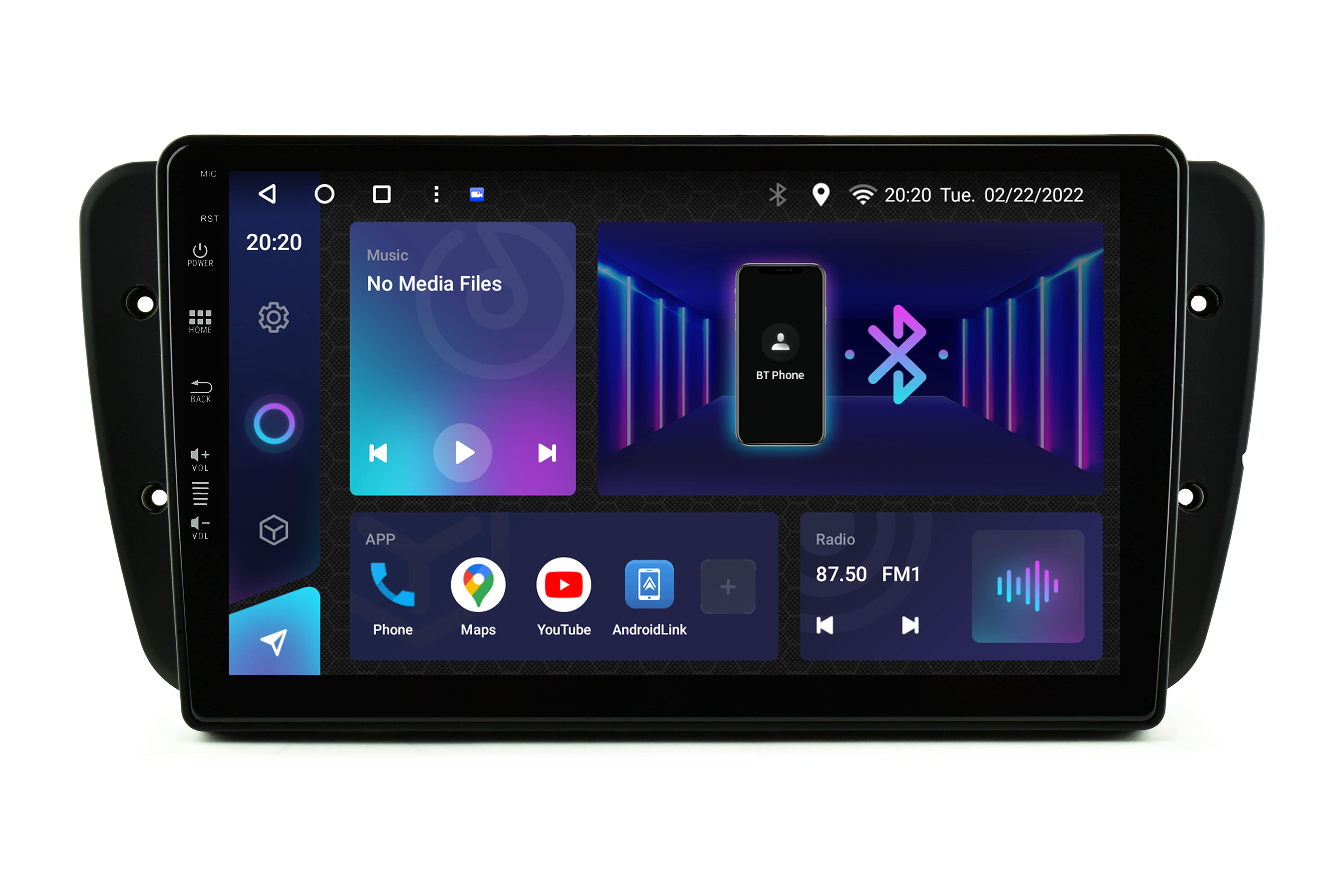 Radio Tomba SEAT Ibiza 6J Avtoradio android tipske oblike za SEAT Ibiza 6J