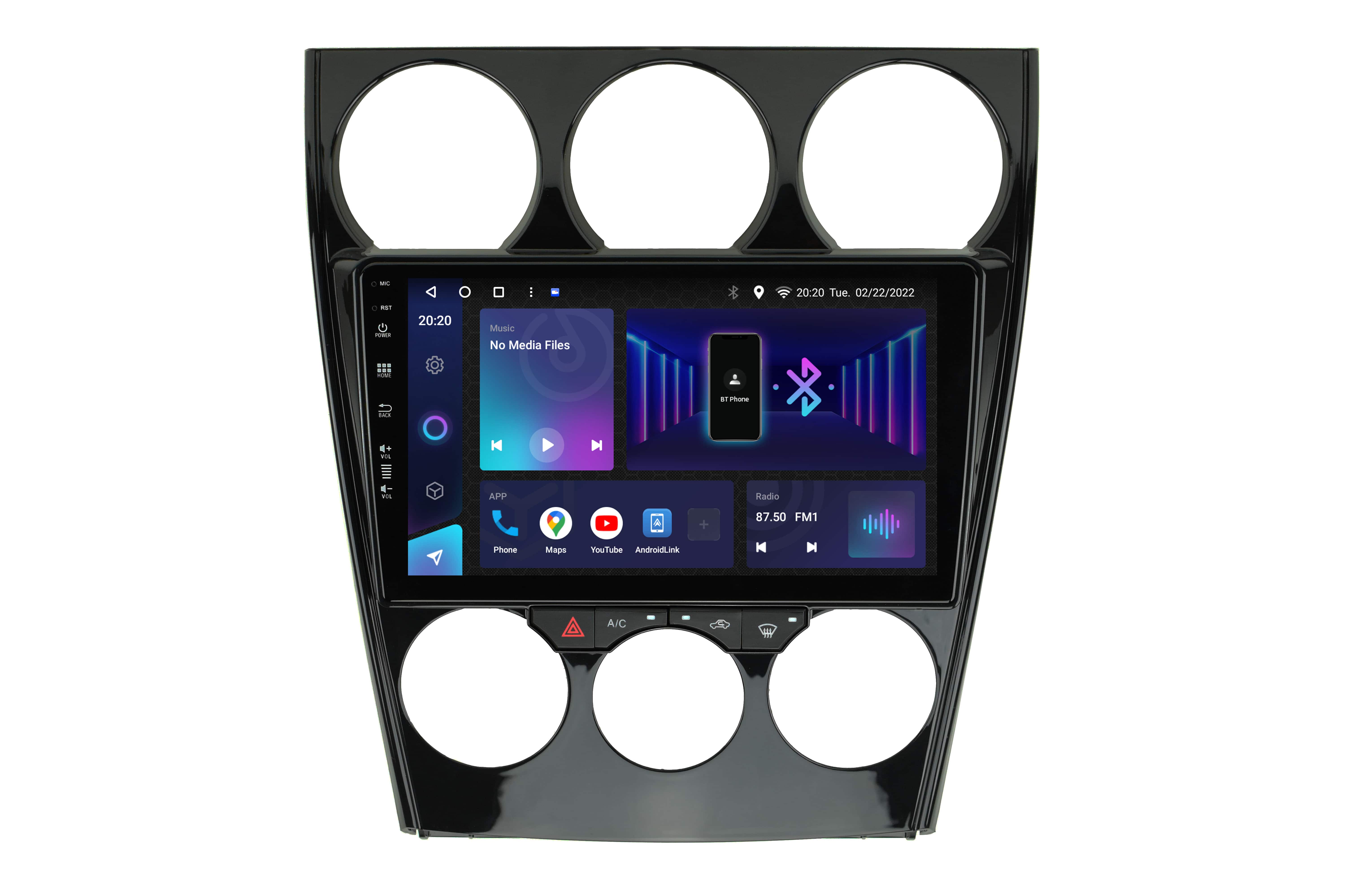 Avtoradio android tipske oblike za Mazda 6 MK1