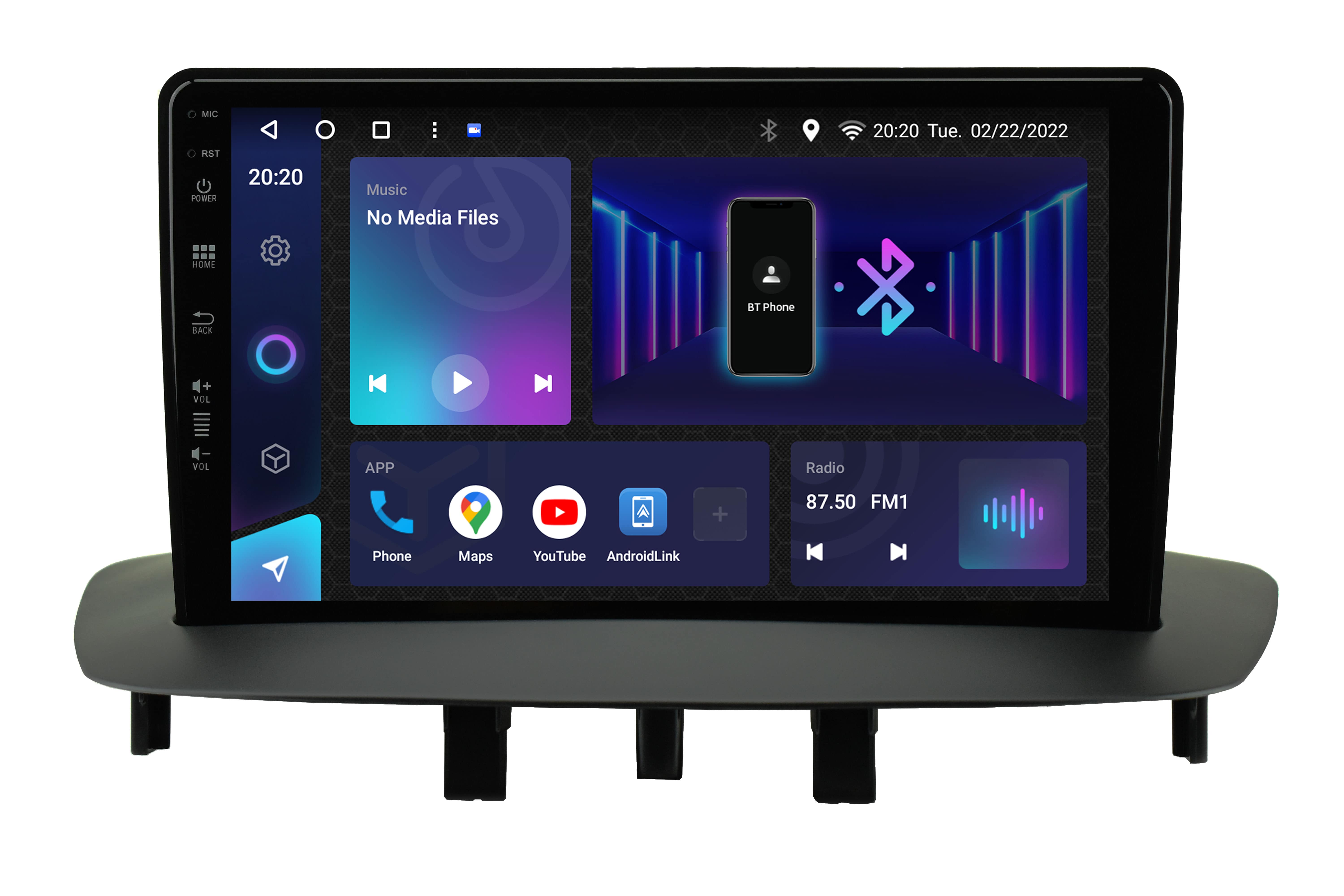 Radio Tomba Renault Megane Mk3 Avtoradio android tipske oblike za Renault Megane Mk3