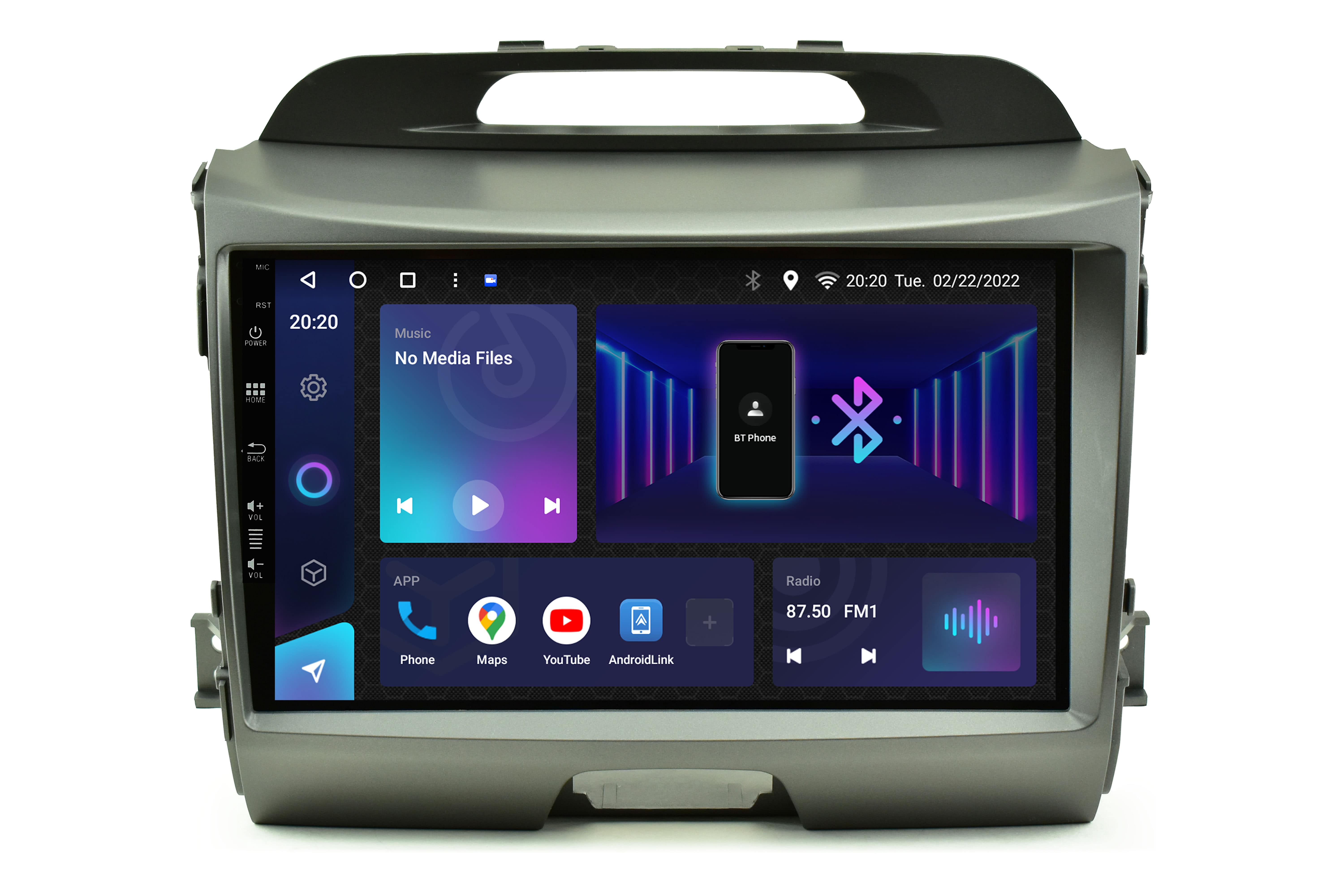 Avtoradio android tipske oblike za Kia Sportage MK3