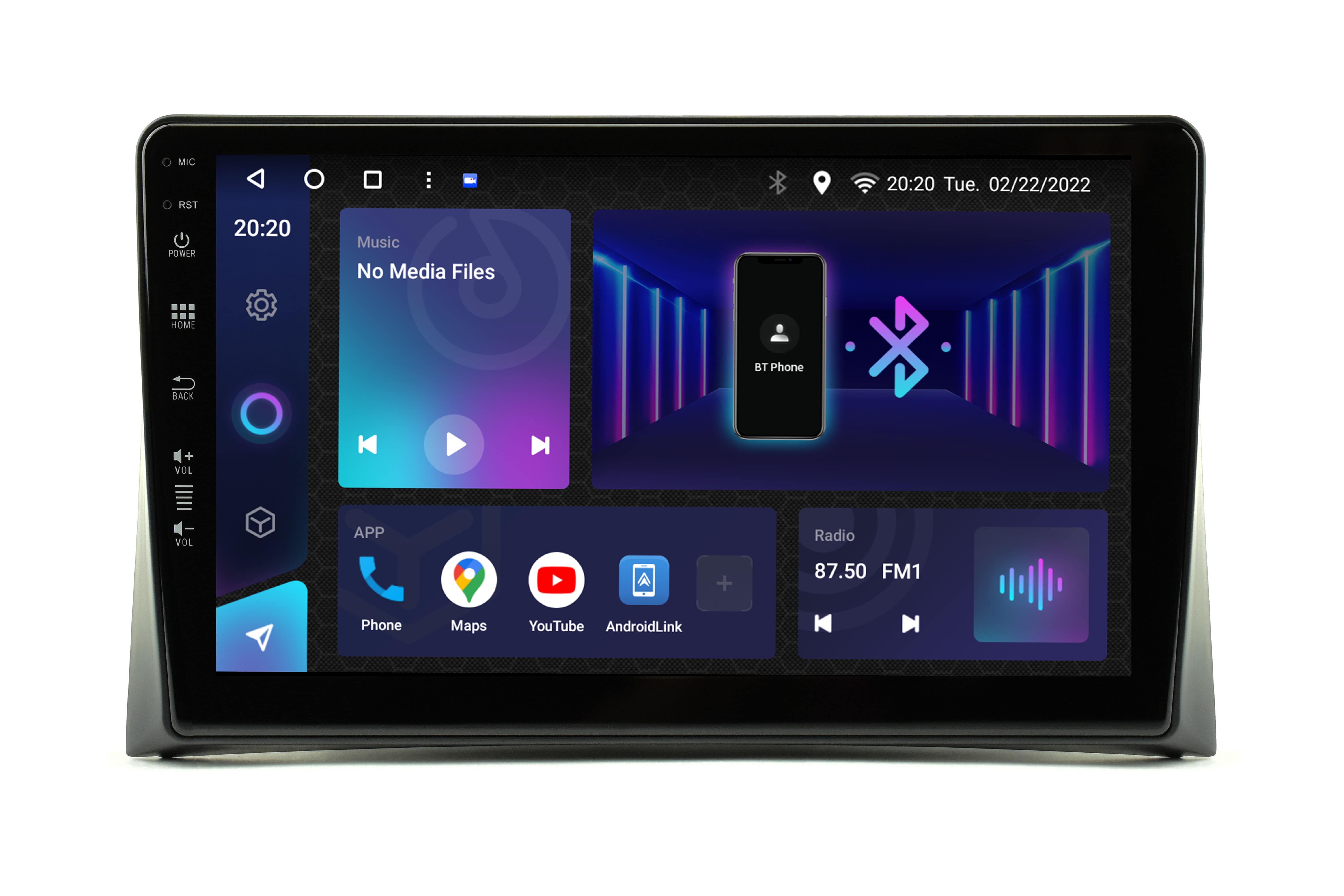 Radio Tomba VW Multivan T5 Avtoradio android tipske oblike za VW Multivan T5