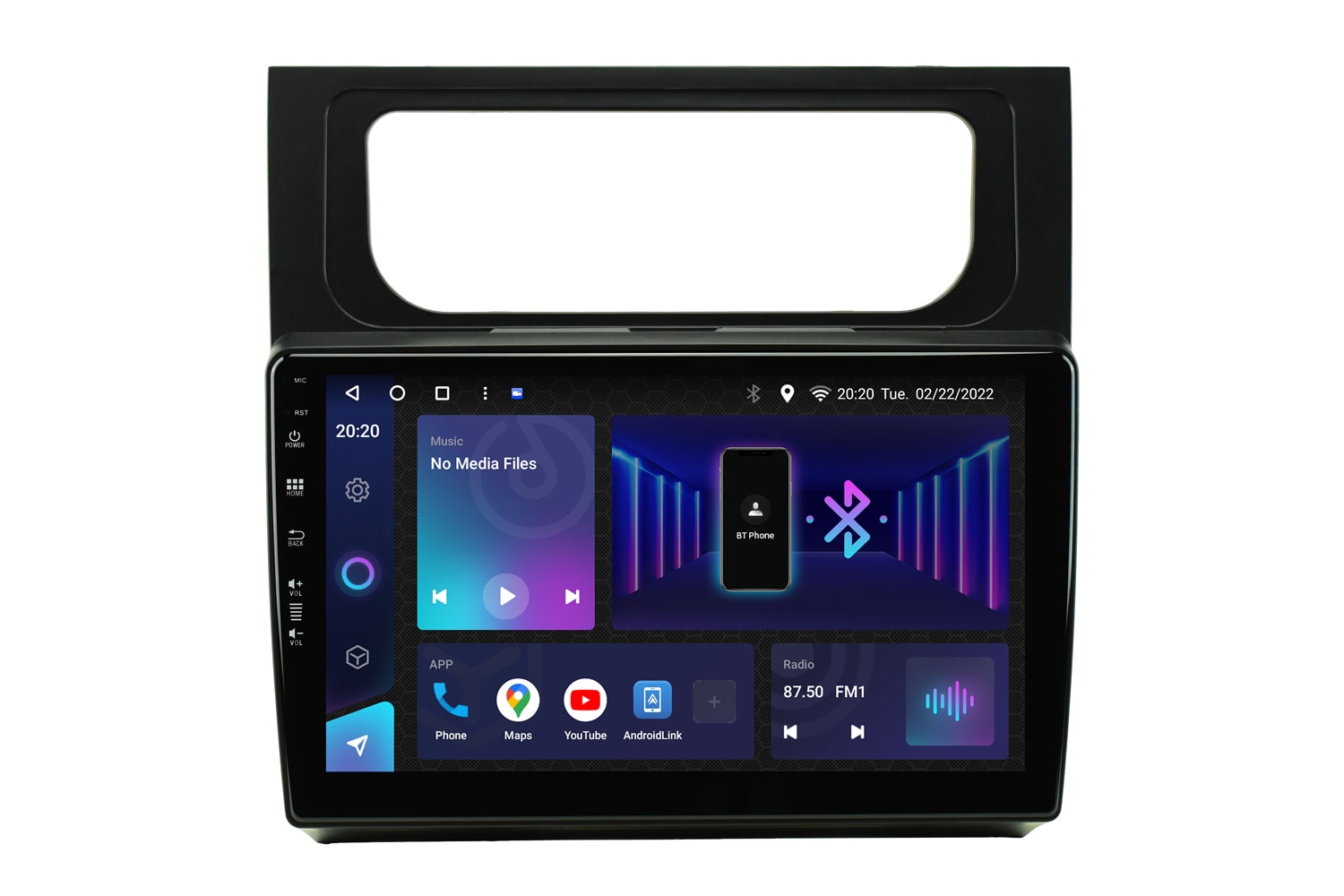 Avtoradio android tipske oblike za VW Touran MK1