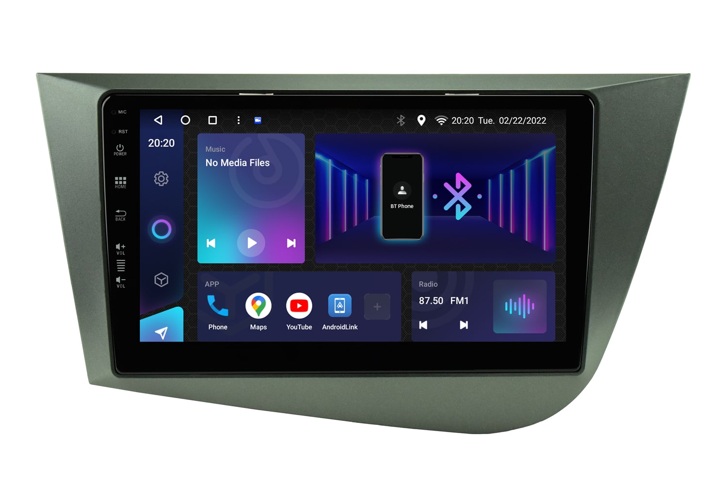 Radio Tomba SEAT Leon MK2 Avtoradio android tipske oblike za SEAT Leon MK2