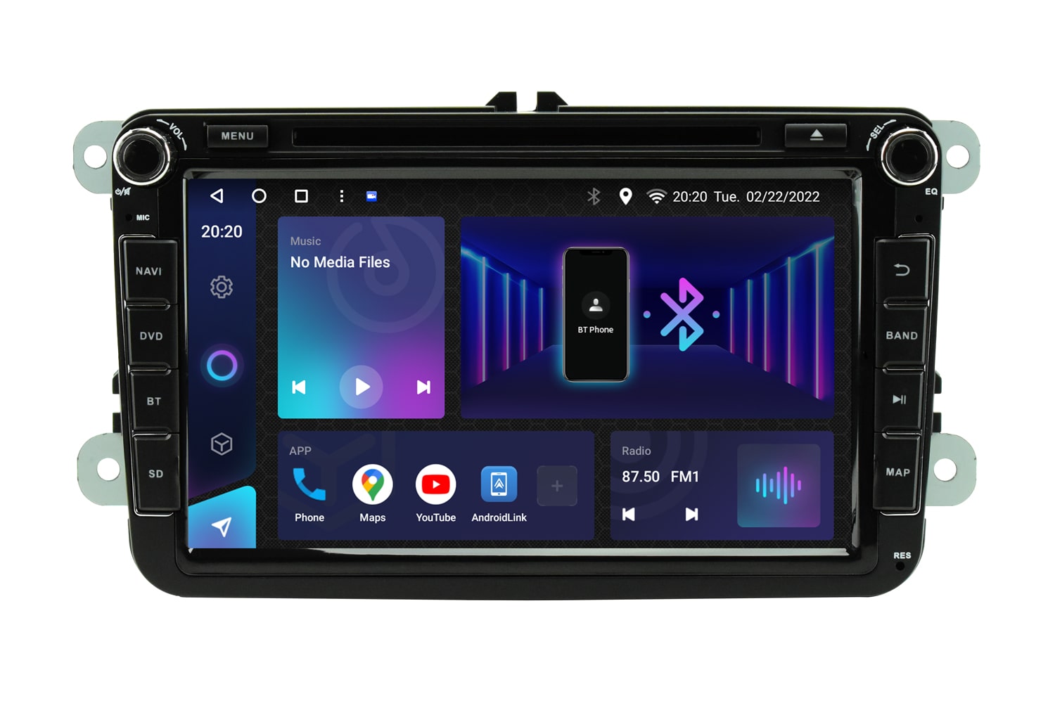 Avtoradio Android za VW, Seat in Škoda