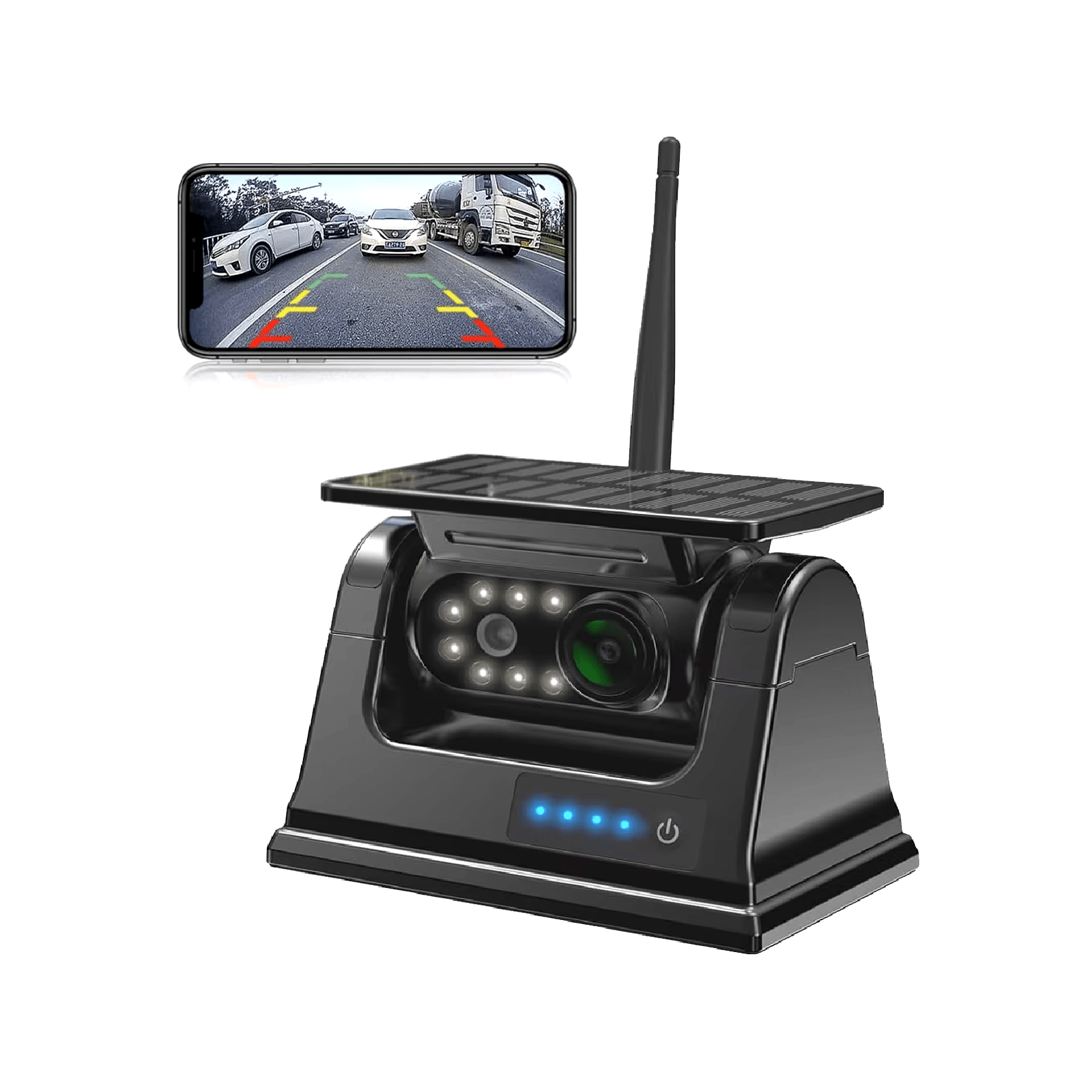 Brezžična kamera magnet 1-min