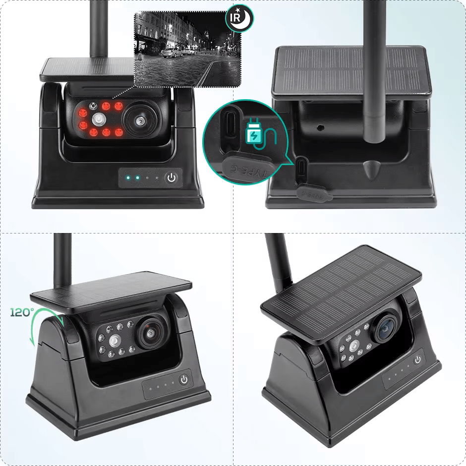 Brezžična kamera magnet 2-min