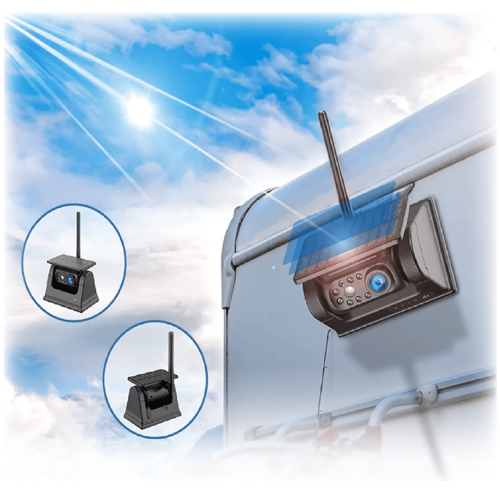 Brezžična kamera magnet 6-min