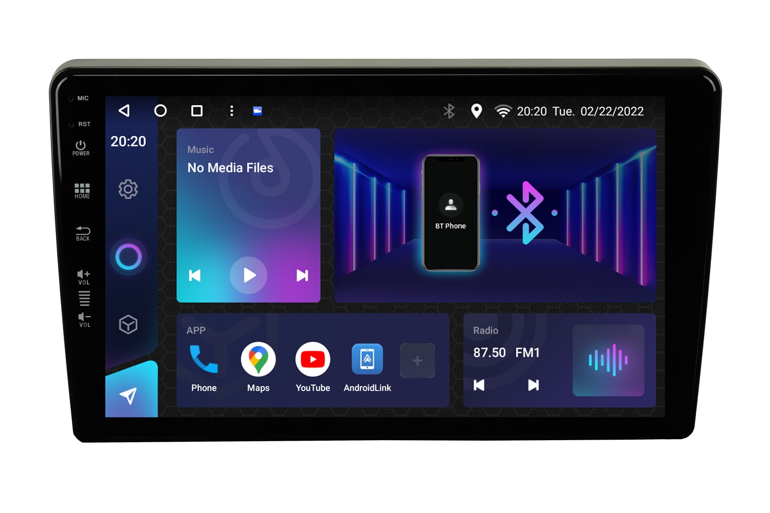 Avtoradio android tipske oblike za Dacia
