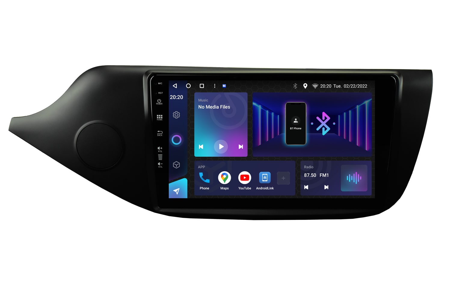 Avtoradio android tipske oblike za Kia Ceed