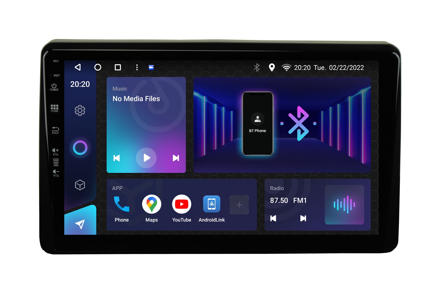 Avtoradio android tipske oblike za Dacia Duster MK2