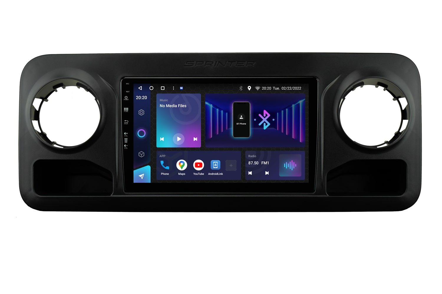 Avtoradio android tipske oblike za Mercedes Benz Sprinter MK3