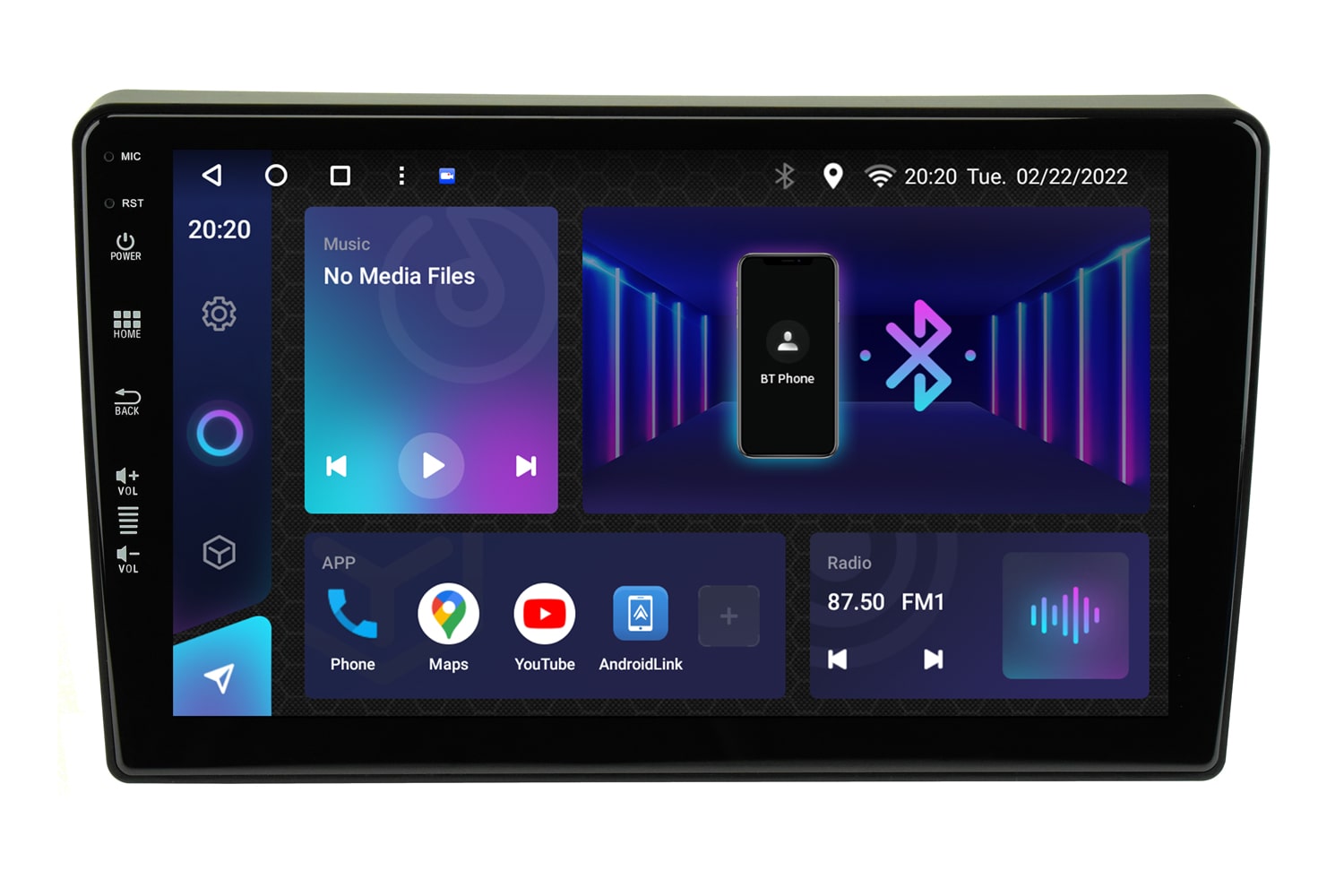 Avtoradio android tipske oblike za Citroen Berlingo