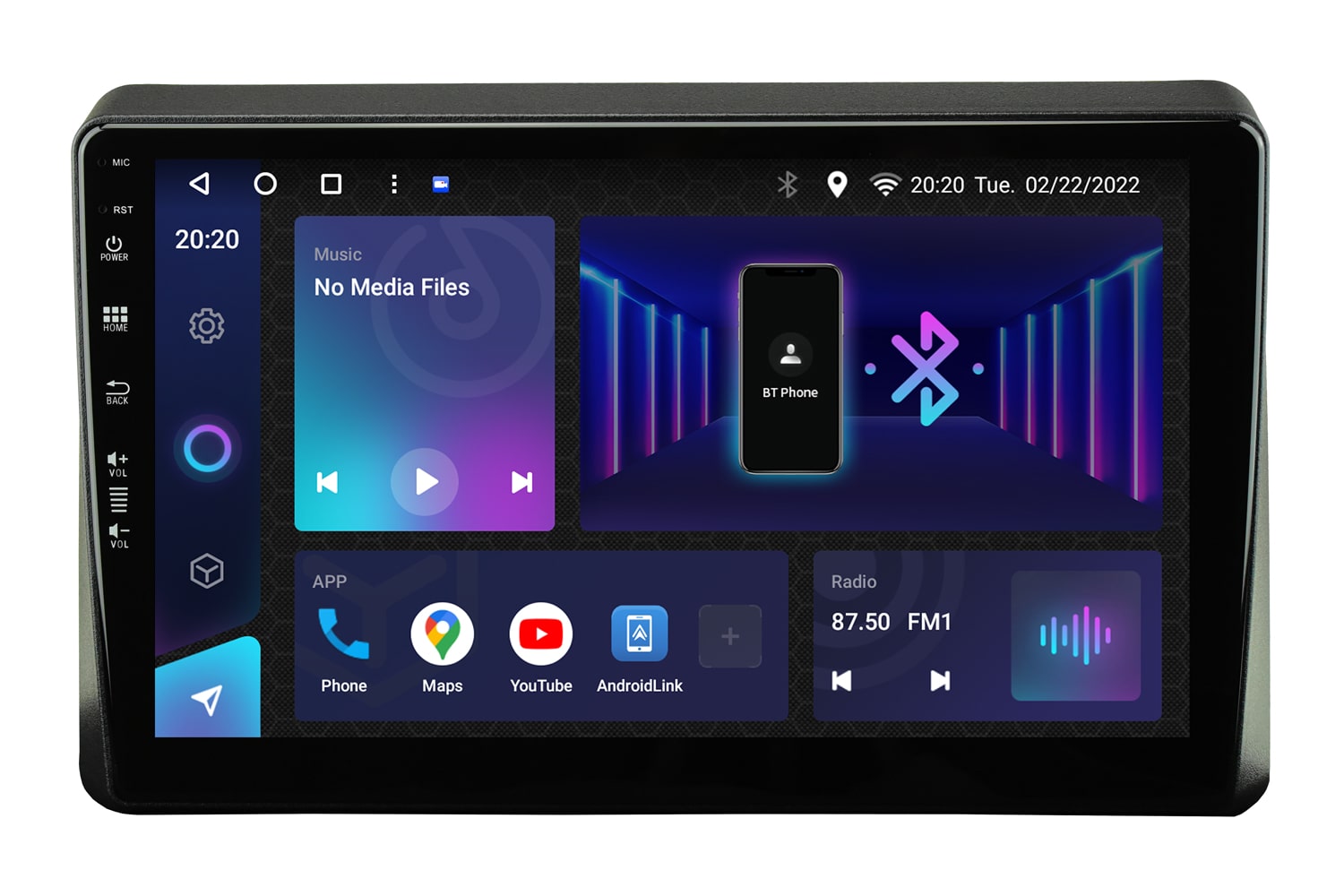 Radio Tomba Renault Master MK4 Avtoradio android tipske oblike za Renault Master MK4