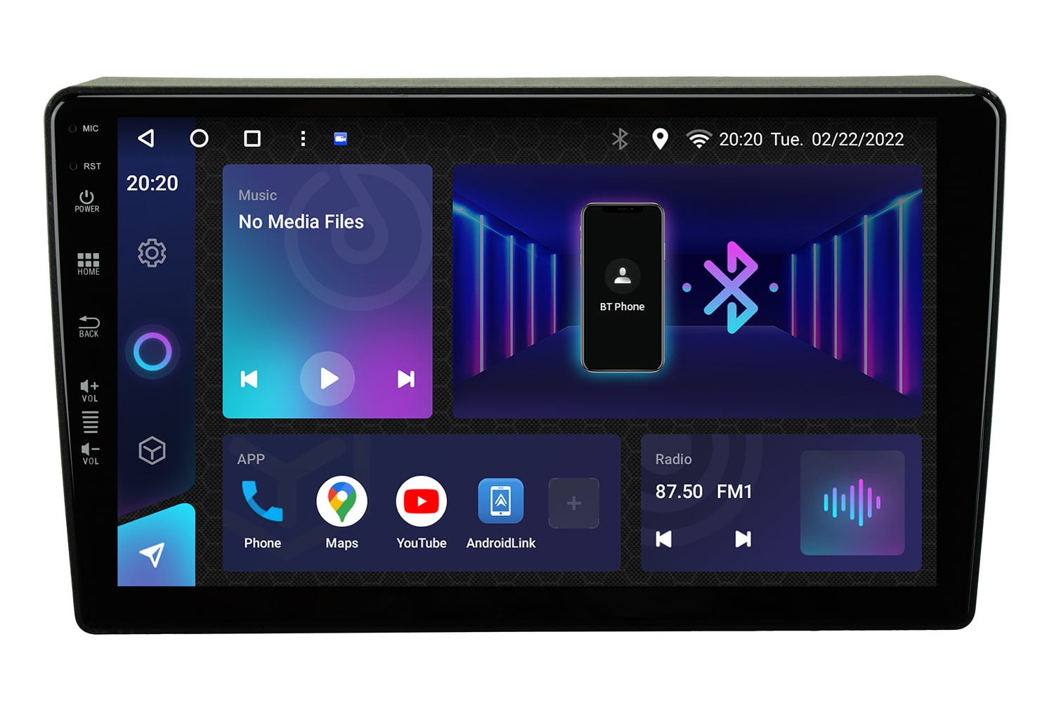 Avtoradio android tipske oblike za Nissan Navara