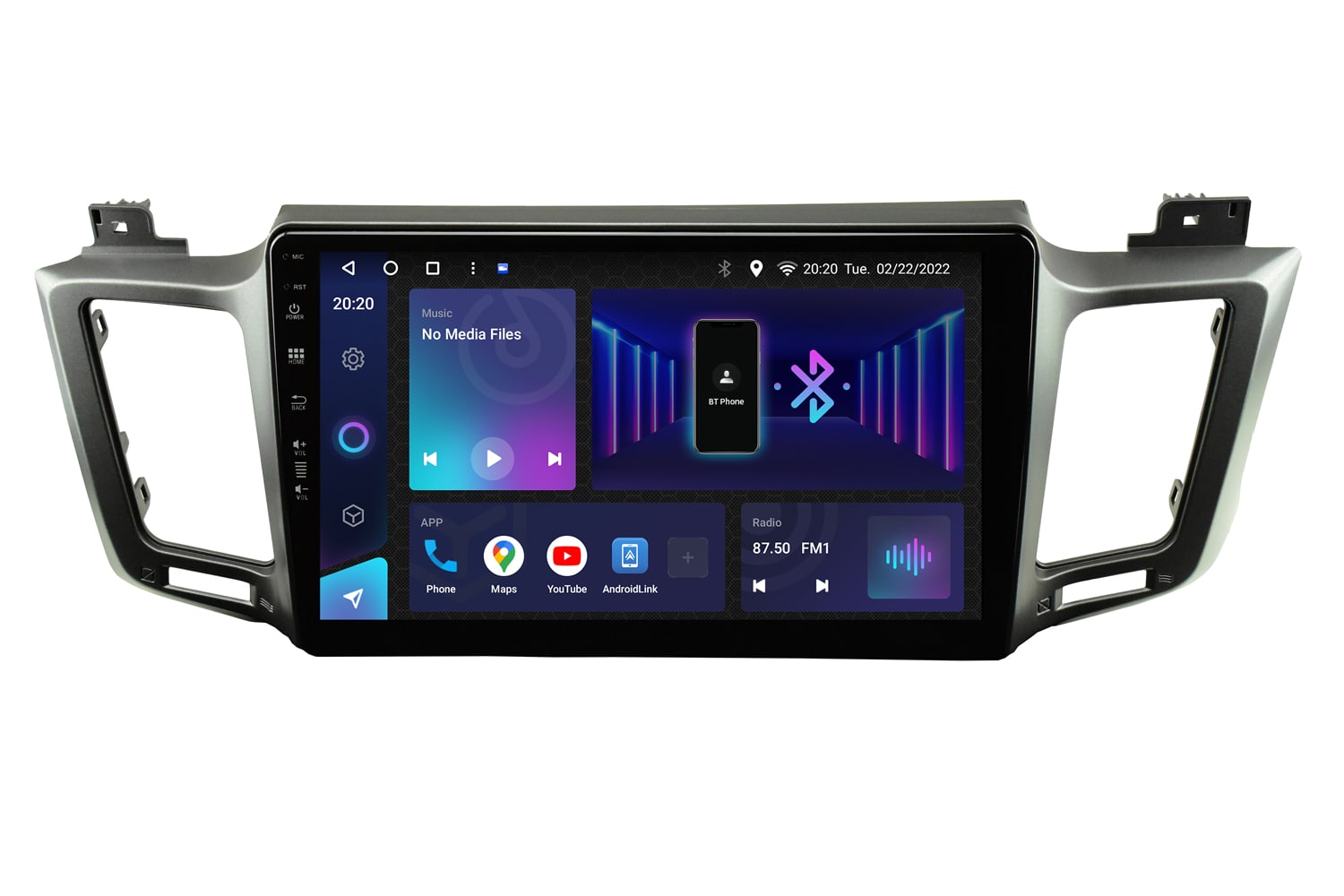 Avtoradio android tipske oblike za Toyota RAV4 MK4