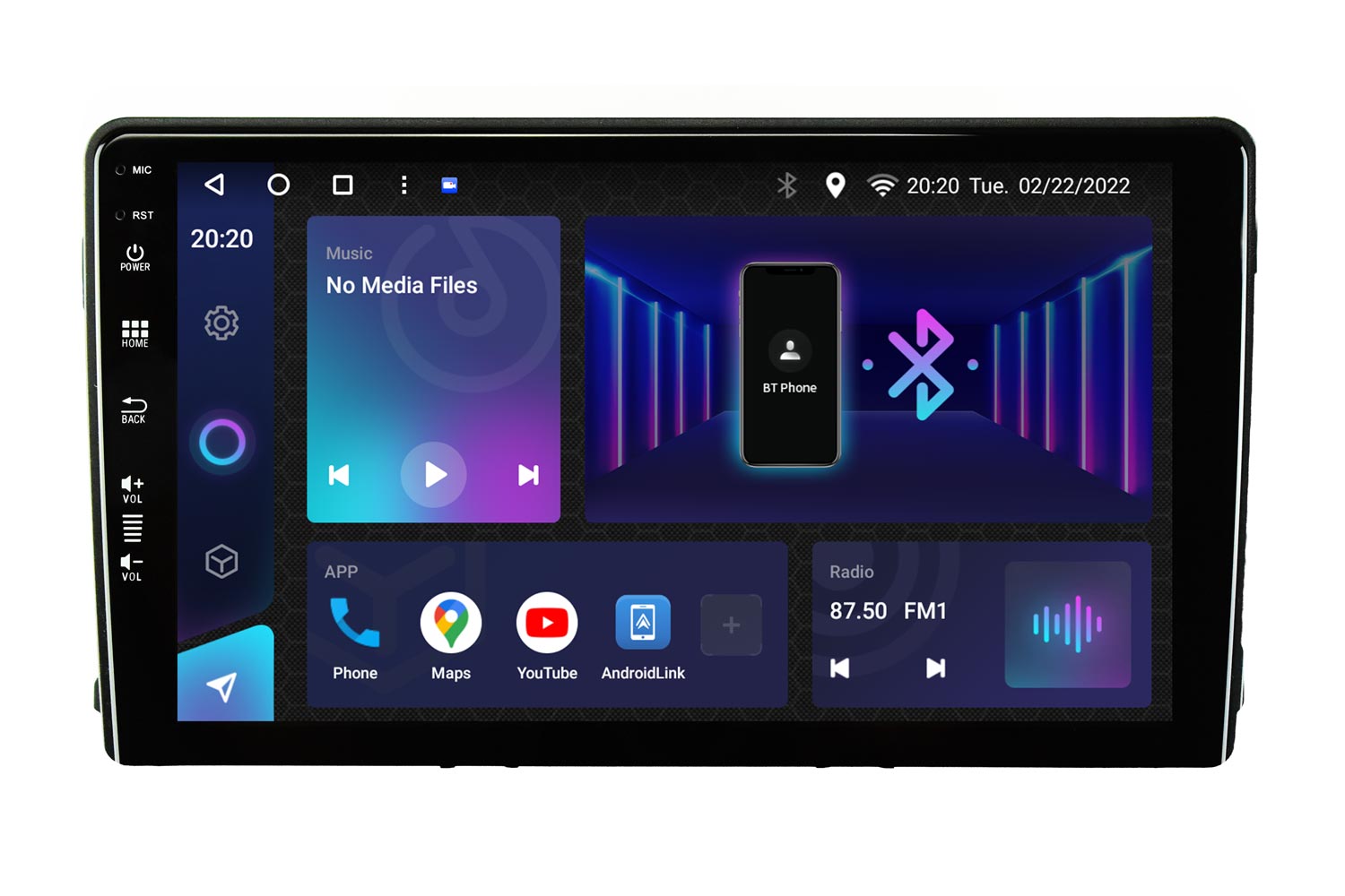 Radio Tomba Ford Mondeo, Focus, C-Max, S-Max Avtoradio android tipske oblike za Ford Mondeo, Focus, C-Max, S-Max