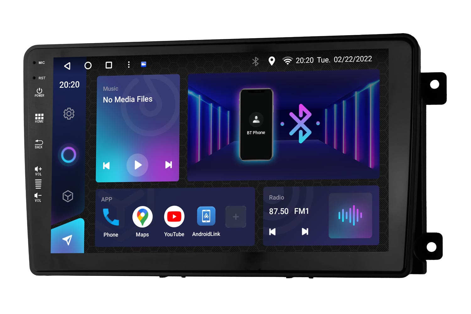 Radio Tomba Ford Mondeo, Focus, C-Max, S-Max Avtoradio android tipske oblike za Ford Mondeo, Focus, C-Max, S-Max