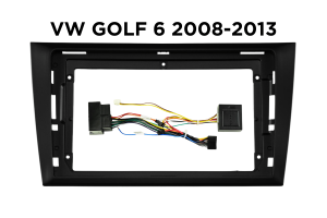 Okvir / maska za 9" Android avtoradio – VW GOLF 6 (2008–2013)