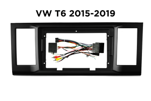 Okvir / maska za 9" Android avtoradio – VW Transporter T6 (2015–2020)