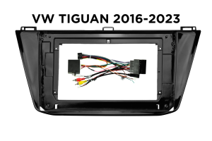 Okvir / maska za 10" Android avtoradio – VW Tiguan 2 (2016–2023)