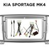 Maska okvir Kia Sportage MK4 Maska za Kia Sportage MK4
