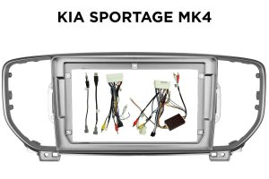 Okvir / maska za 9" Android avtoradio – Kia Sportage MK4 (2016-2022)
