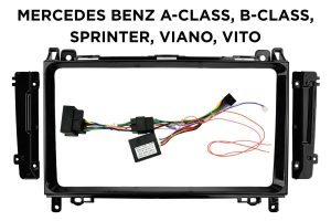 Okvir / maska za 9" Android avtoradio – Mercedes Benz A-Class, B-Class, Sprinter, Viano, Vito, Crafter (2004-2022) Okvir / maska za 9" Android avtoradio – Mercedes Benz A-Class, B-Class, Sprinter, Viano, Vito, Crafter (2004-2022)