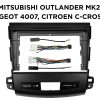 Maska okvir Mitsubishi Outlander MK2, Peugeot 4007, Citroen C-Cross Maska za Mitsubishi Outlander MK2, Peugeot 4007, Citroen C-Cross