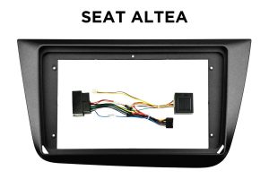 Okvir / maska za 9" Android avtoradio – Seat Altea (2004-2015)