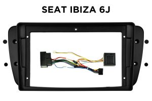 Okvir / maska za 9" Android avtoradio – Seat Ibiza 6J (2008-2016)