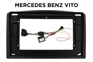 Okvir / maska za 10" Android avtoradio – Mercedes Benz Vito (2014-2022)