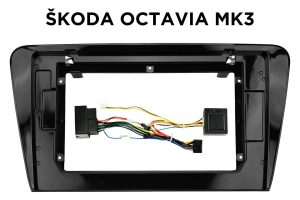 Okvir / maska za 10" Android avtoradio – Škoda Octavia MK3 (2013-2020)