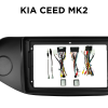 Maska okvir Kia Ceed MK2 Maska za Kia Ceed MK2