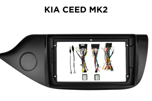 Okvir / maska za 9" Android avtoradio – Kia Ceed MK2 (2012-2018)