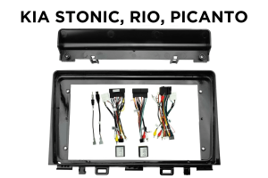 Okvir / maska za 9" Android avtoradio – Kia Stonic, Rio, Picanto (2017-2025) Okvir / maska za 9" Android avtoradio – Kia Stonic, Rio, Picanto (2017-2025)