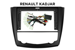 Okvir / maska za 9" Android avtoradio – Renault Kadjar (2015-2022)