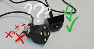 Kakovostna avto kamera proti poceni no-name kameri – primerjava kakovosti in ohišja