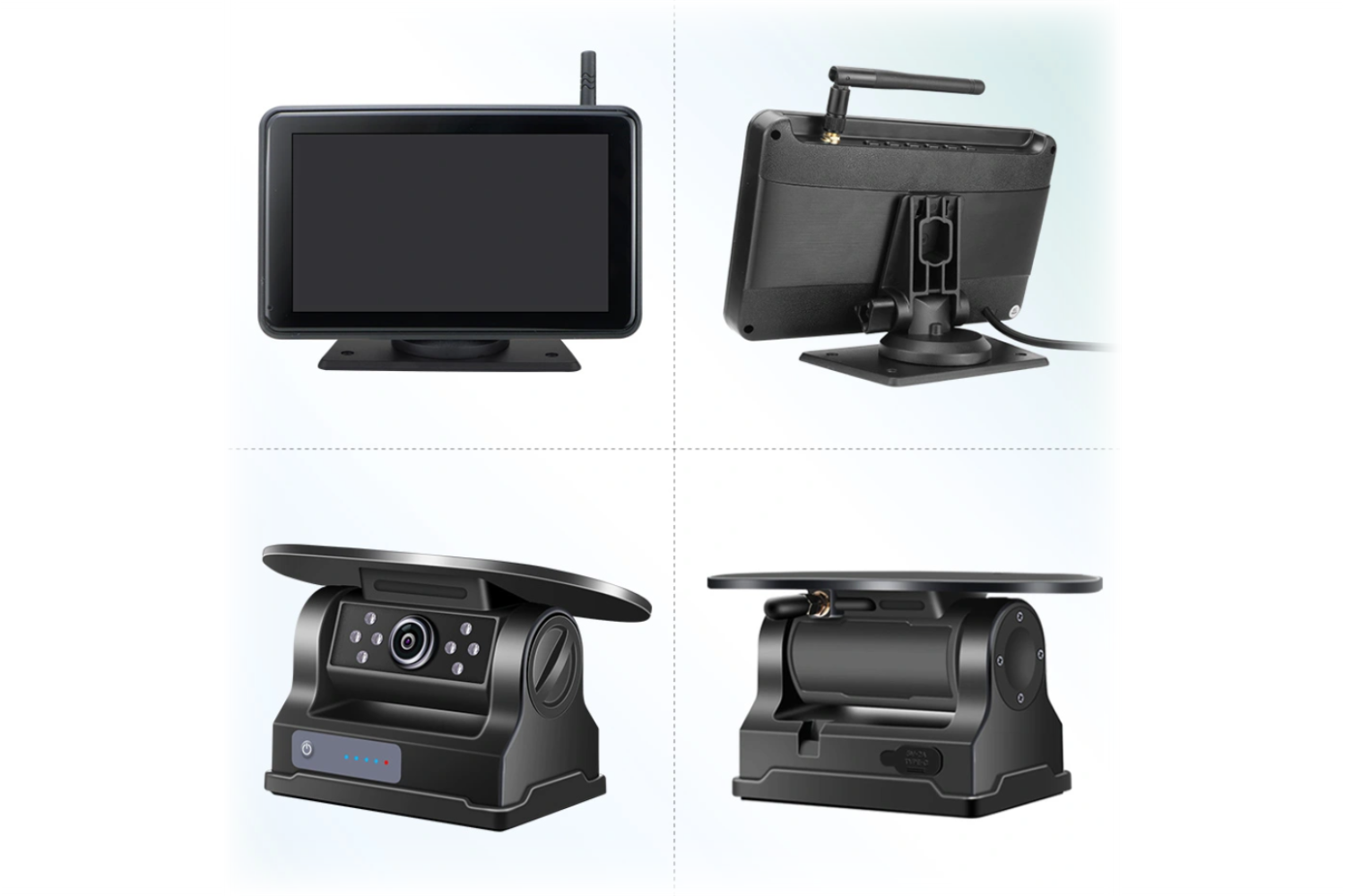 Brezžična solarna vzvratna kamera z 7" monitorjem kamera-7-monitor.jpg Brezžična solarna vzvratna kamera z 7-palčnim monitorjem