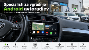 Vgradnja Android avtoradiev za Volkswagen, Škoda in SEAT – Radio Tomba