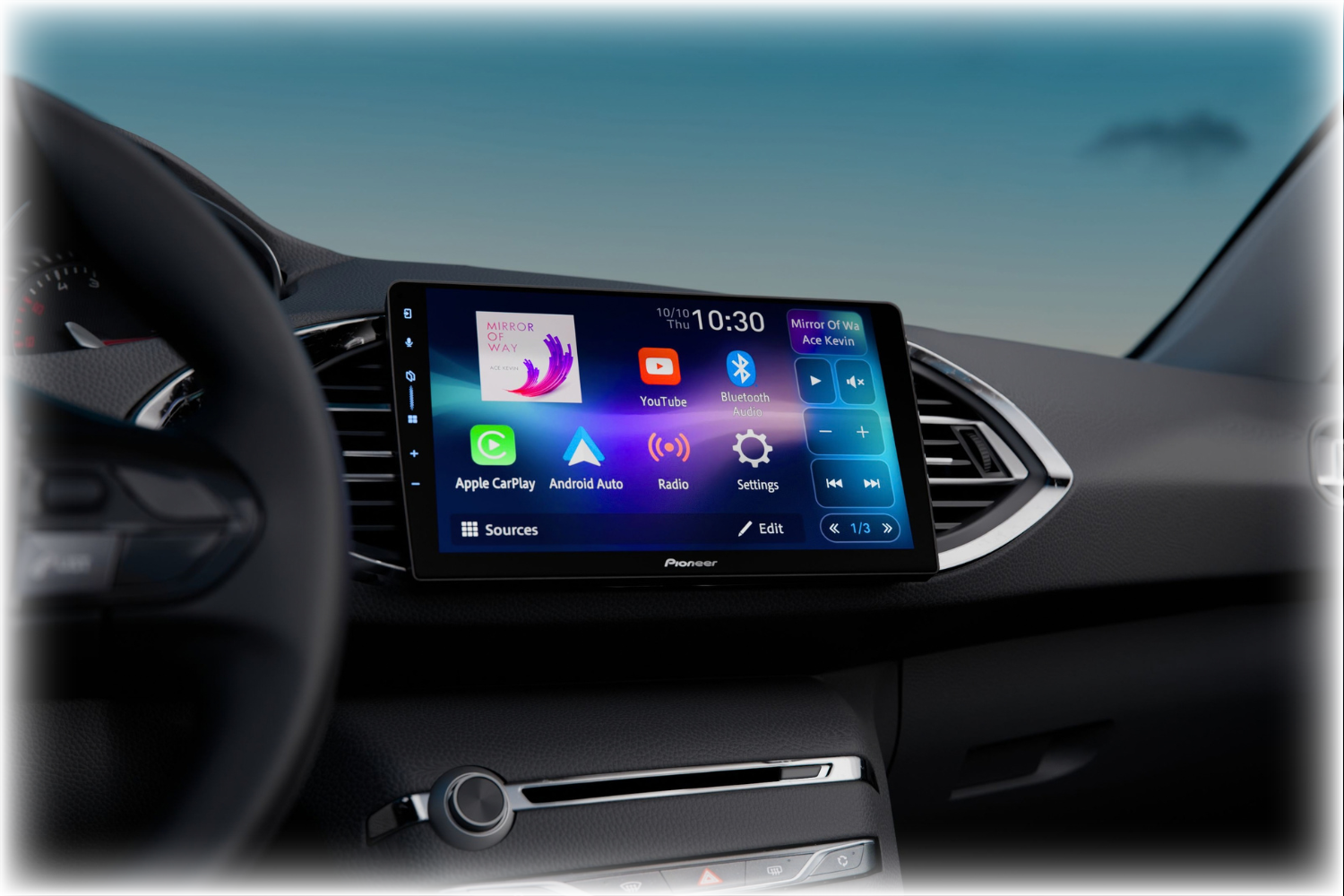 Pioneer SPH-PF97BT – 9" avtoradio z brezžičnim CarPlay in Android Auto Pioneer SPH-PF97BT – 9" avtoradio z brezžičnim CarPlay in Android Auto